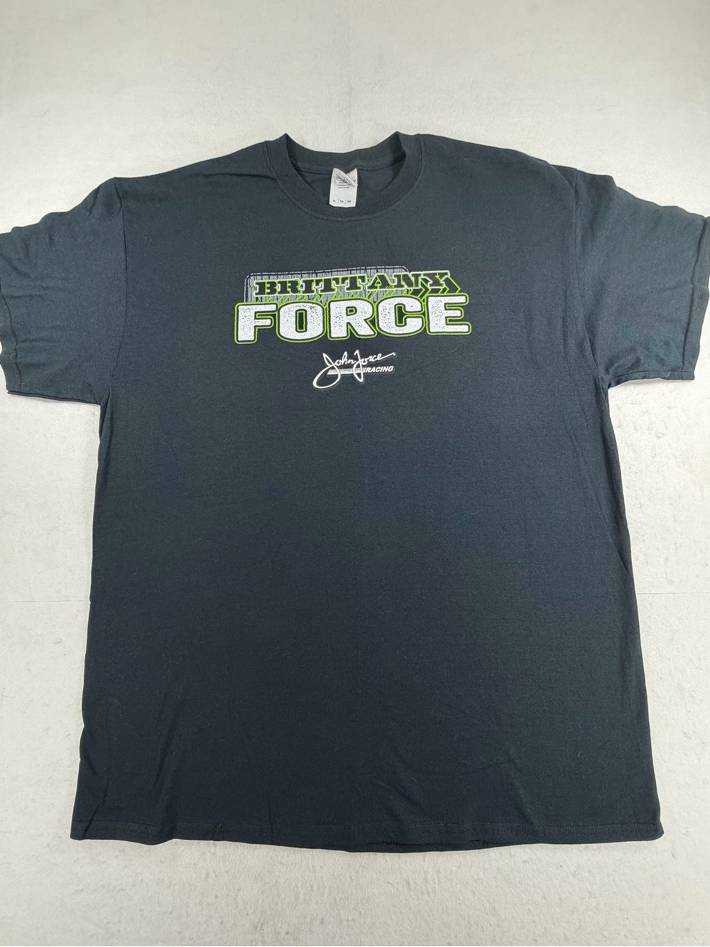 Brittany Force Monster Energy NHRA Drag Racing T-Shirt XL Black